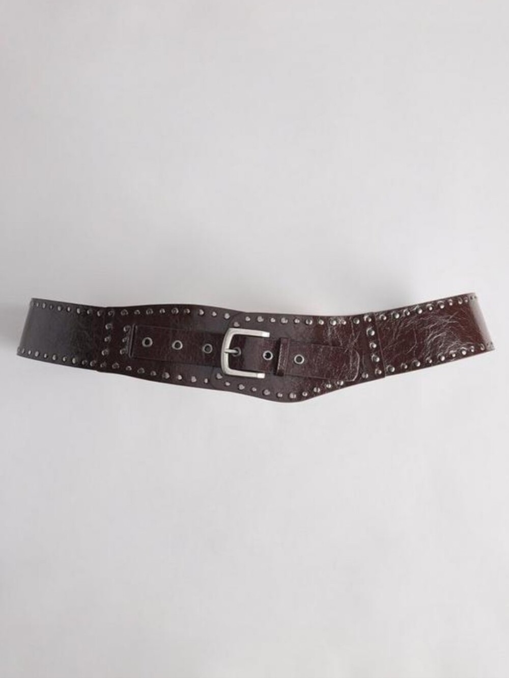 🆕️🤠 2X BROWN STUDDED WESTERN LOW BELT 🤠